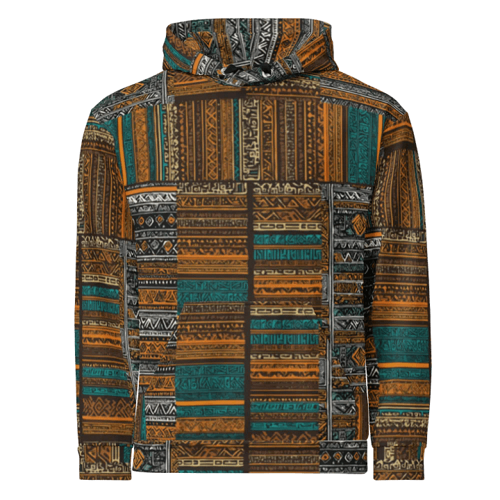 Tribal Ambassador Pattern | Recycled Unisex Hoodie product image (1)