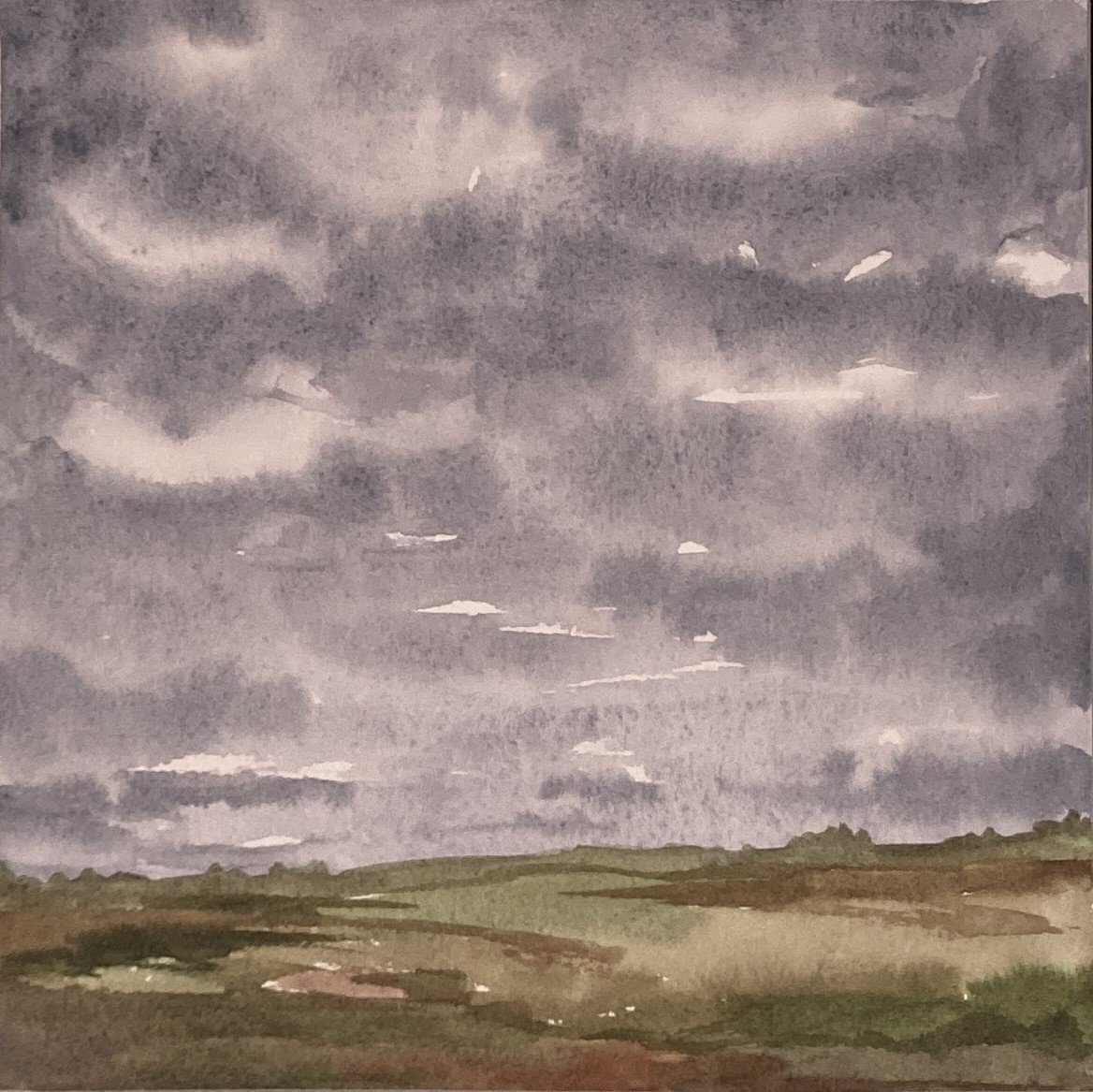 Original watercolor painting: First Day Hike product image (1)
