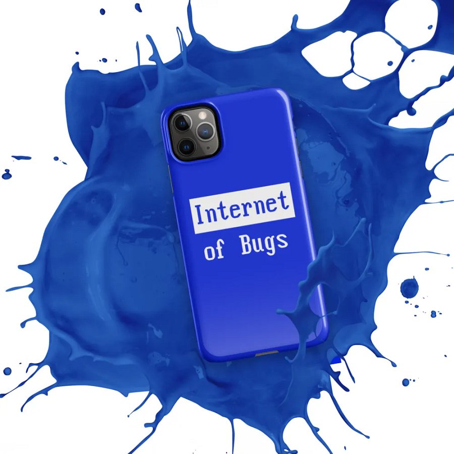 Internet Of Bugs iPhone case product image (54)
