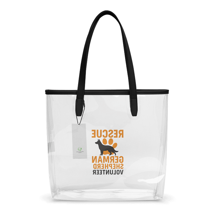 Rescue Shepherd Clear Tote Bag product image (2)