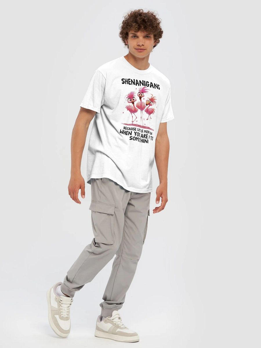 Shenanigans - Life's More Fun When You're Up To Something Unisex Heavyweight T-Shirt product image (7)