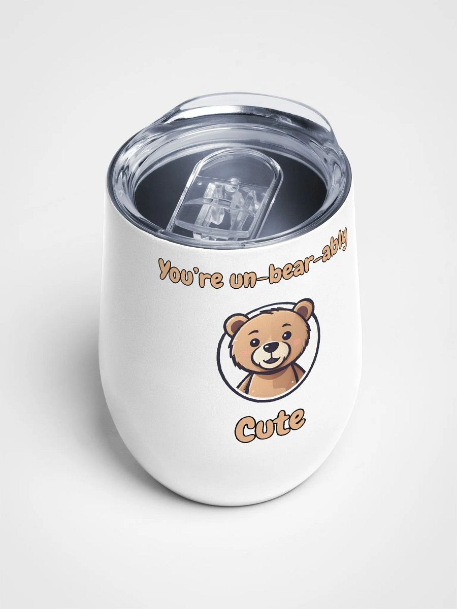Un-Bear-Ably Cute Wine Tumbler product image (4)