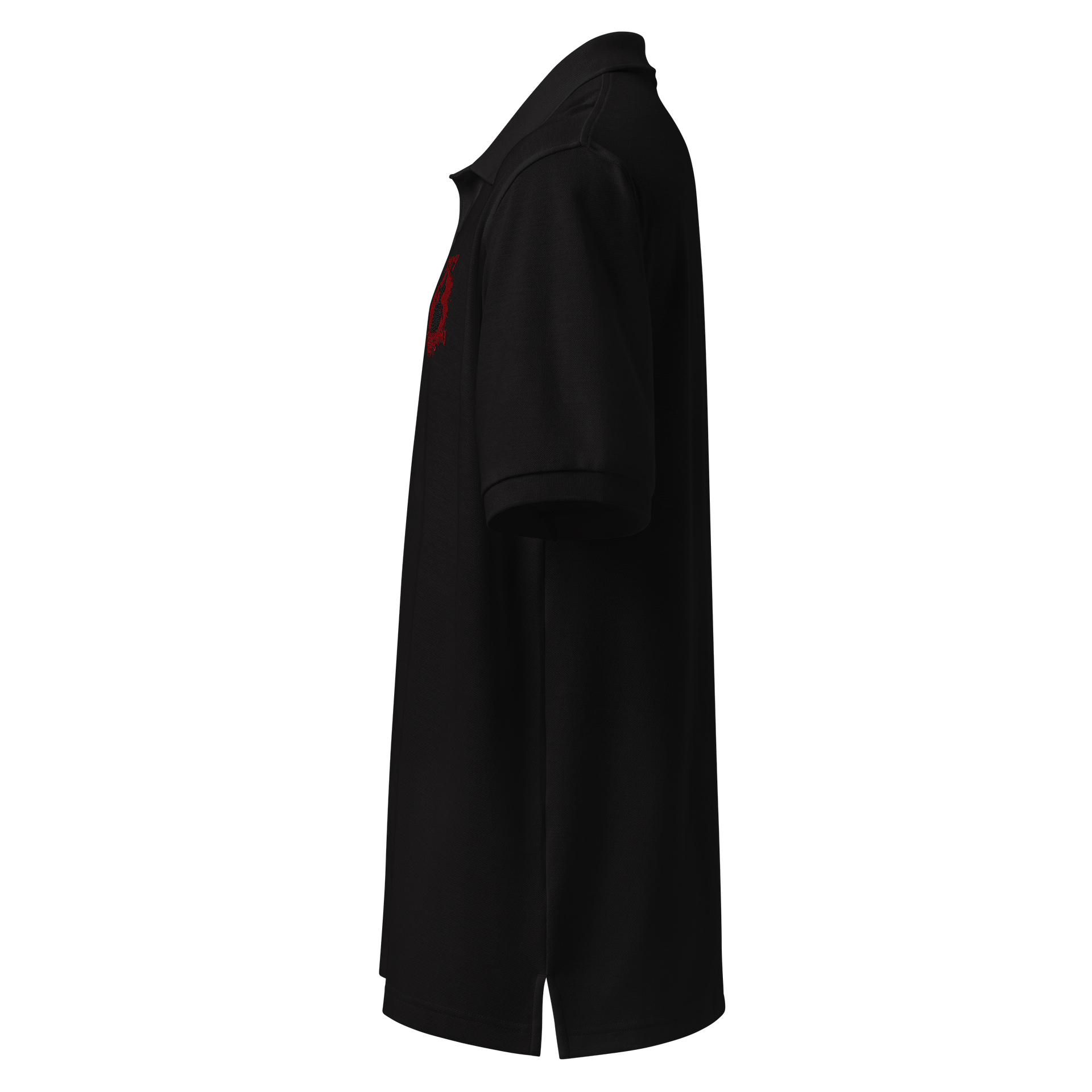 Scary Thanksgiving Axe Silhouette Polo Shirt product image (7)