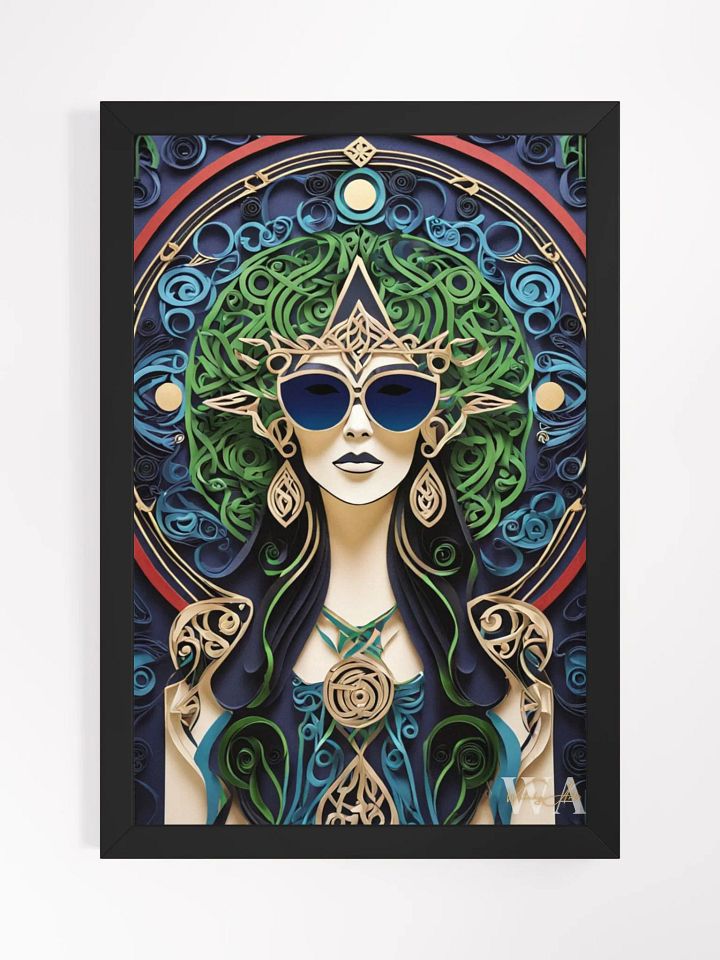 Winter Wiccan 14 - Framed Matte Poster product image (4)