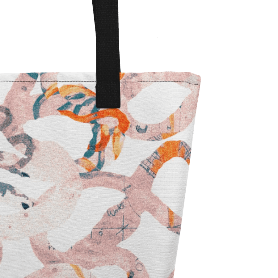 All-Over Print Large Tote Bag Kukulkán product image (3)