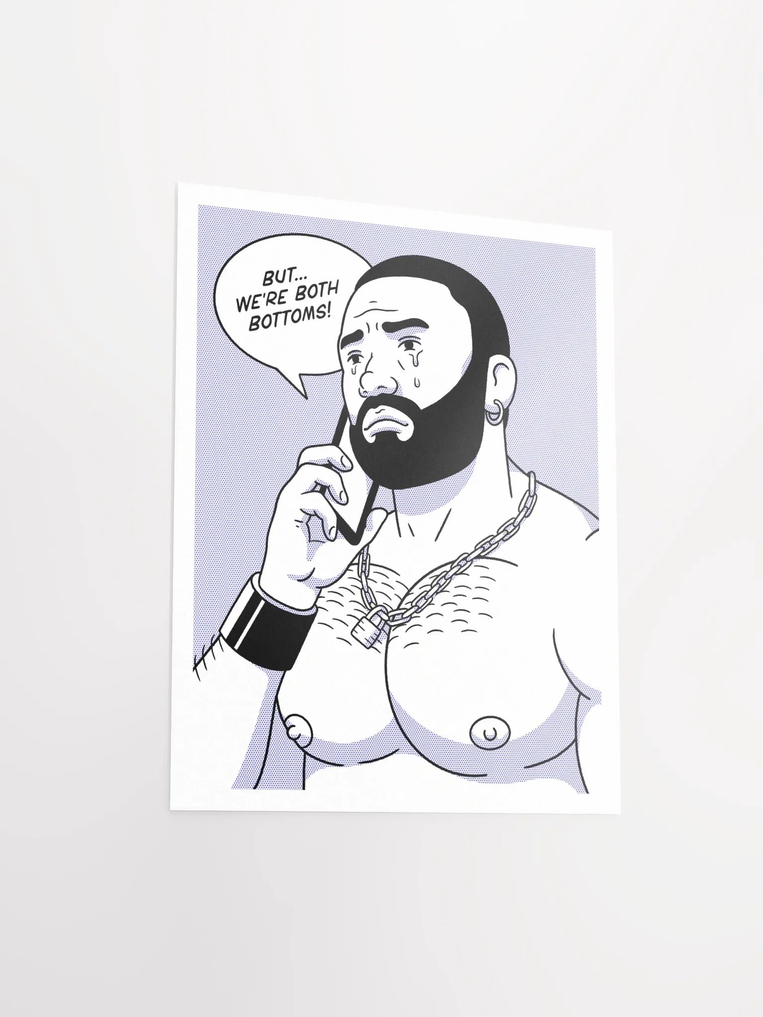 "But We're Both Bottoms" 11x14 Print product image (5)