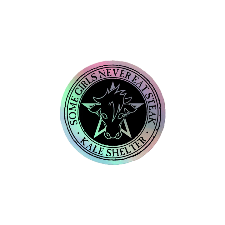Some Girls Holo Sticker 3x3 product image (1)