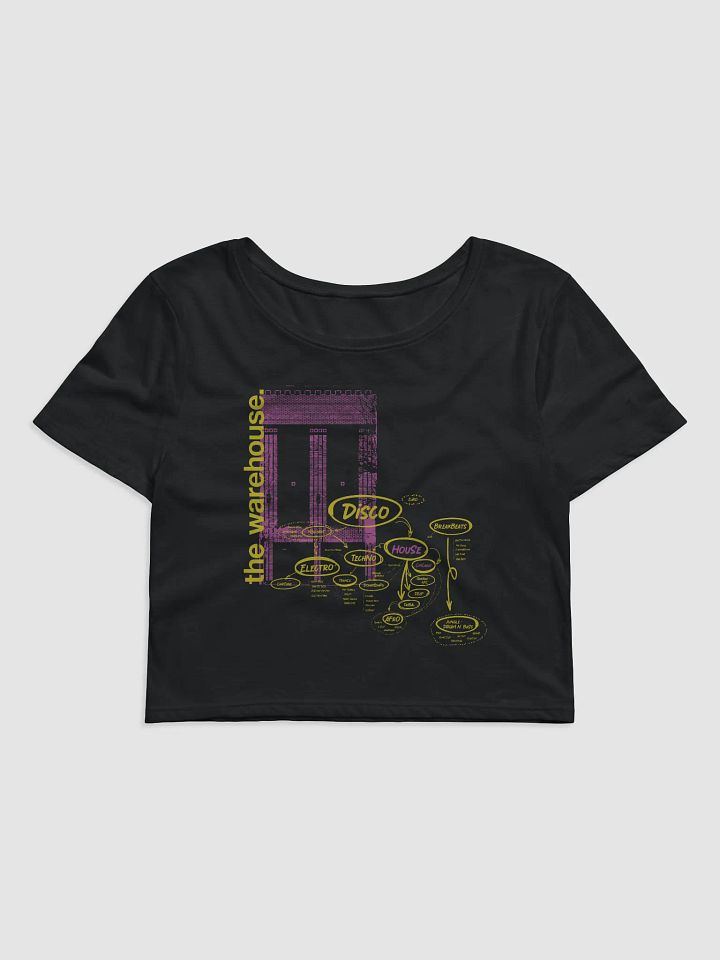 The Warehouse Anthology Crop Tee- Raspberry Lemonade product image (1)