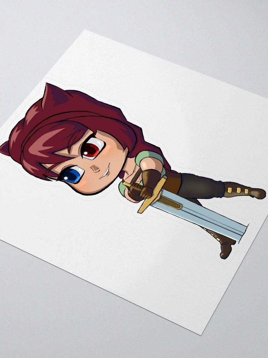 Cerise Remora Sticker product image (3)
