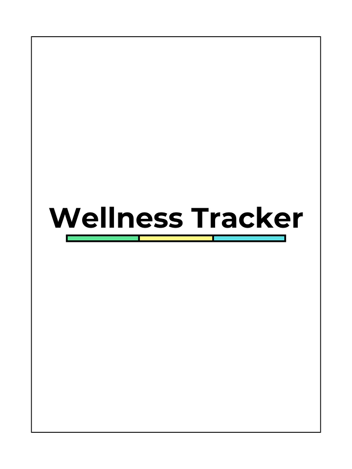 Wellness Tracker product image (1)