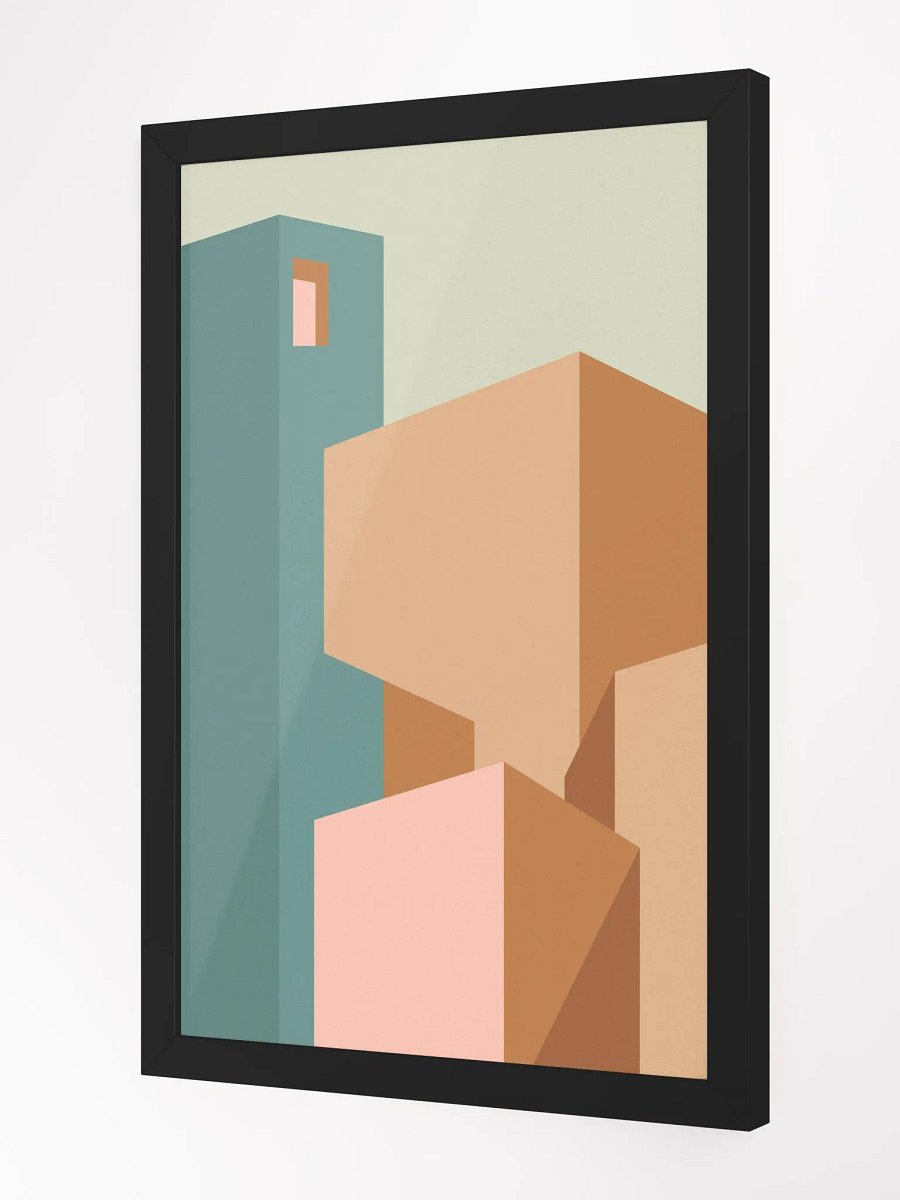 Vibrant Ayous Wood Framed Matte Poster product image (11)