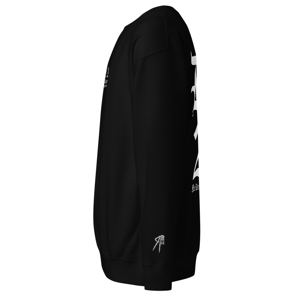 DEM 2s | GOTHIC CREWNECK | FRONT + ARM EMBROIDER product image (3)