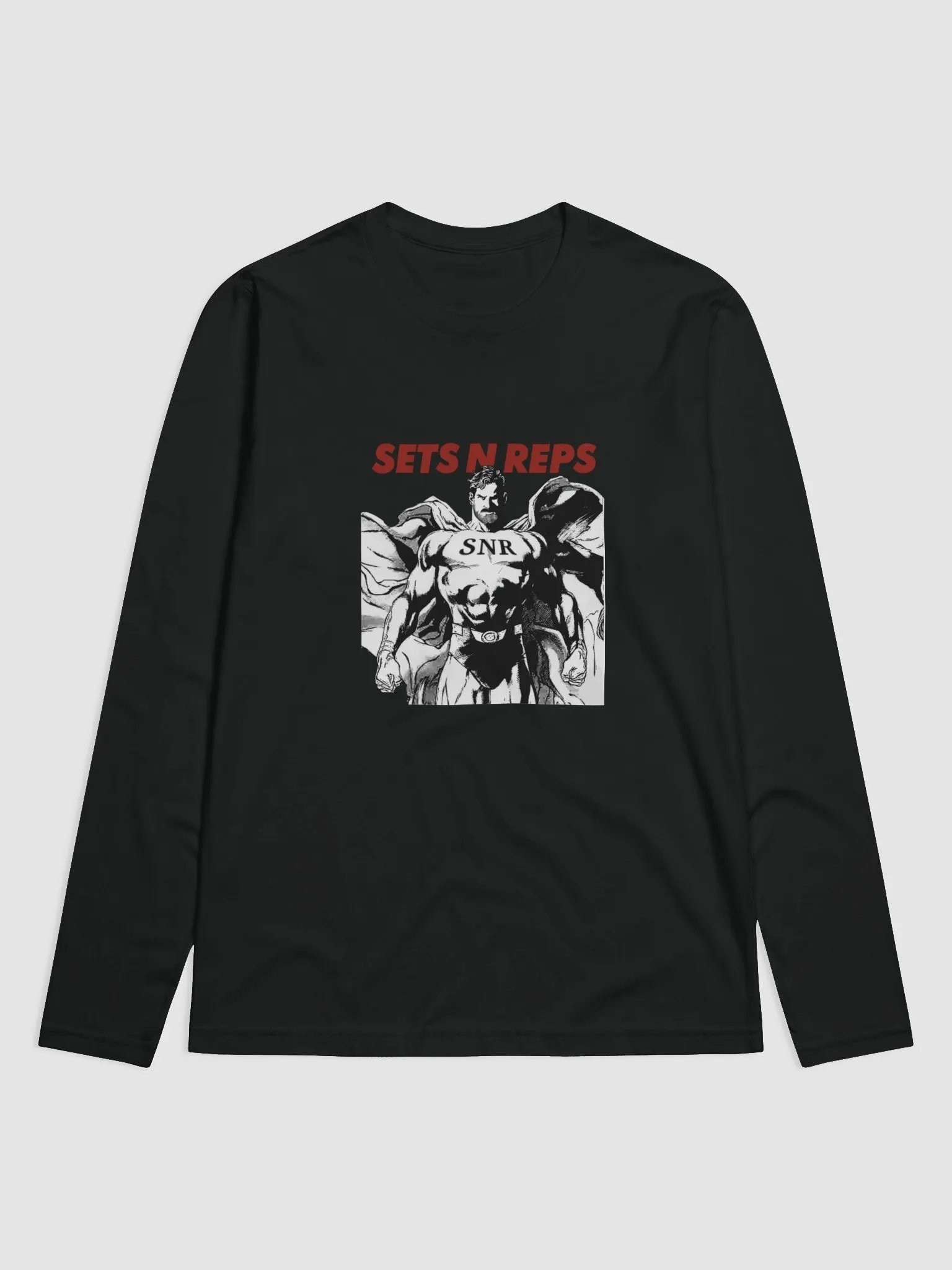 Sets N Reps Super Hero Long Sleeve Tee product image (2)