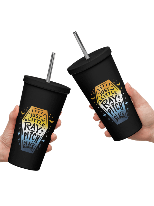 Little Ray Aroace Flag Insulated Tumbler product image (2)