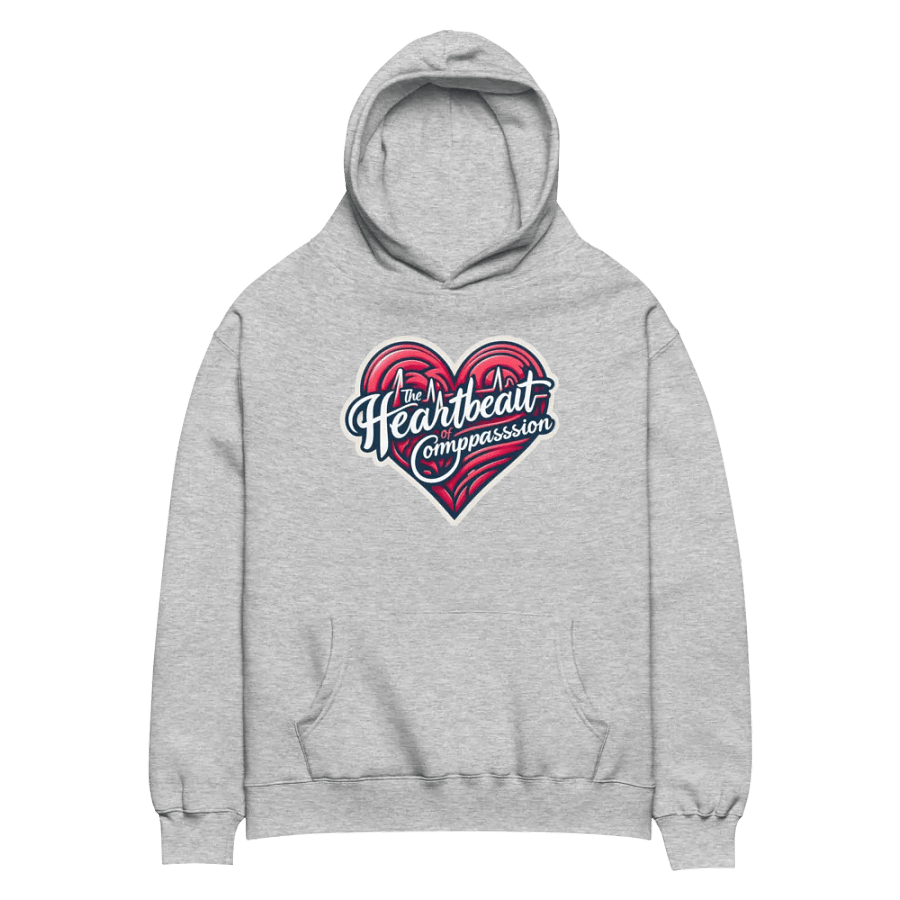 Compassion's Beat Oversized Hoodie product image (8)