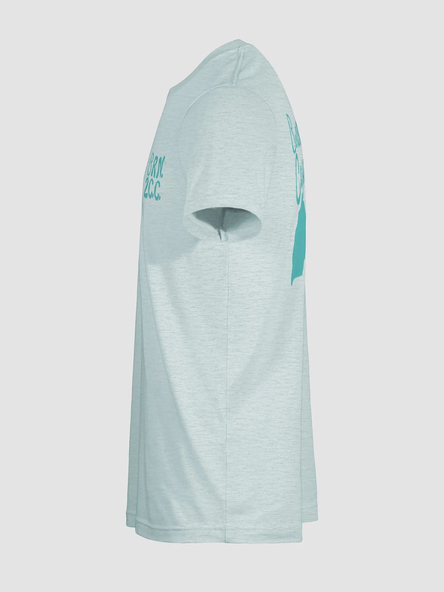 Women's | BOURNE to Cape Cod™ | Supersoft T-Shirt by Bella+Canvas | Deep Turquoise Logo on Light Neutrals product image (98)