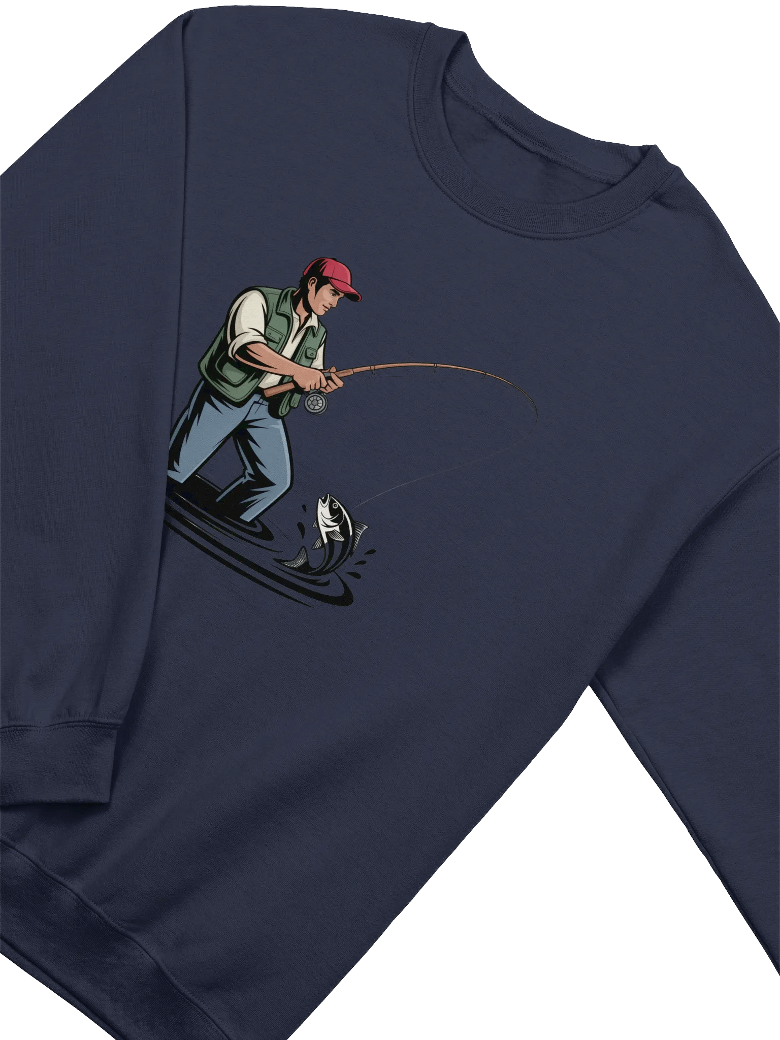 Lucky Fisherman Crewneck Sweatshirt product image (11)