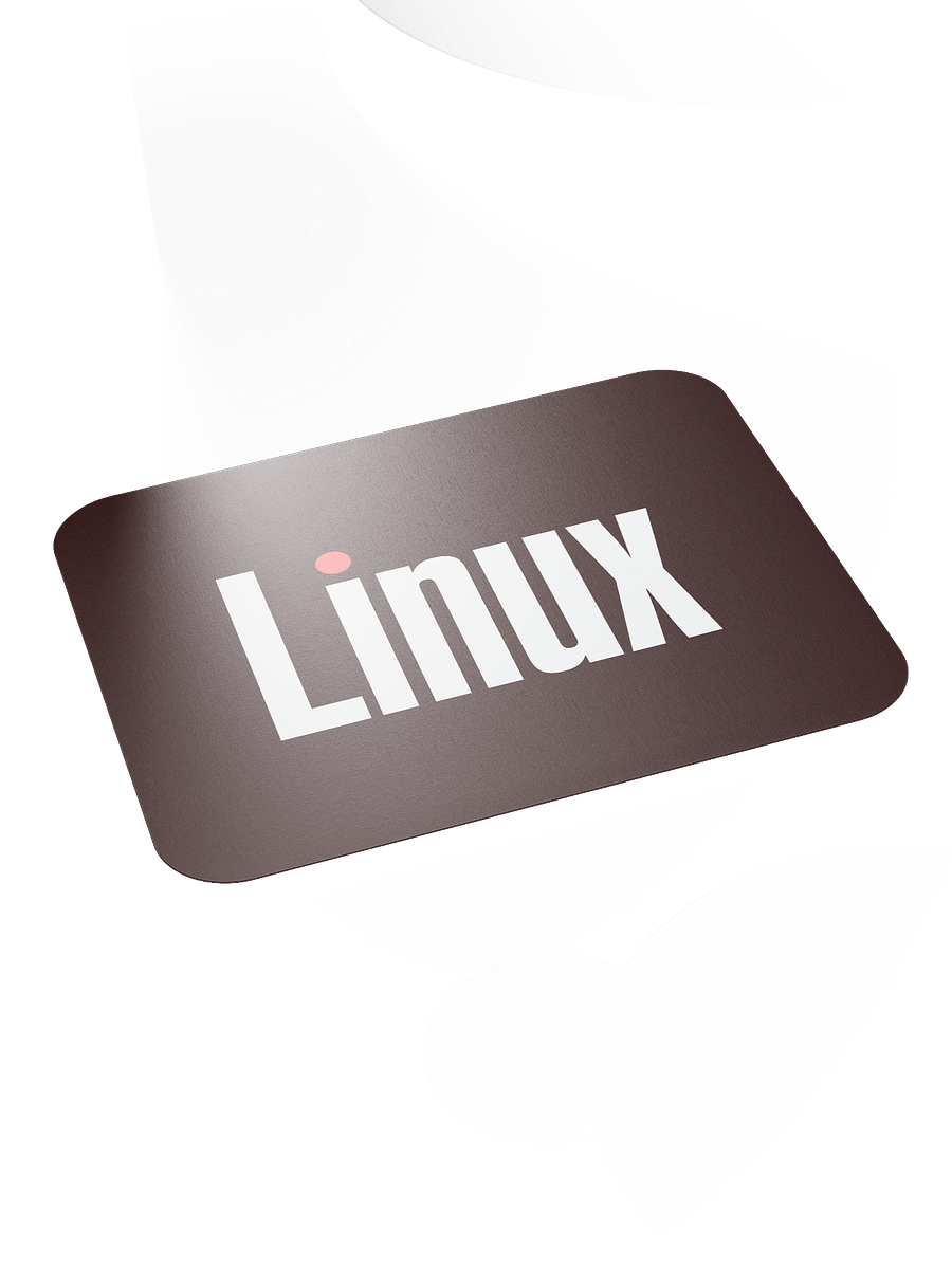 Thinkpad-style "Linux" Mouse Pad product image (4)