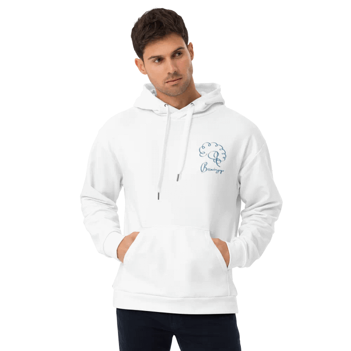Braingap Signature Hoodie (Blue/White) product image (1)