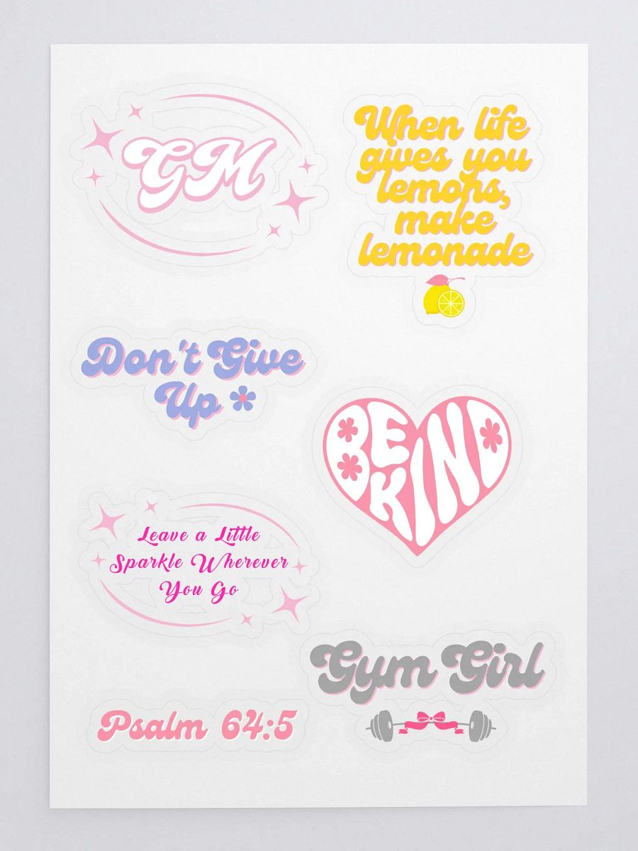 GM's favorite stickers 2 product image (3)