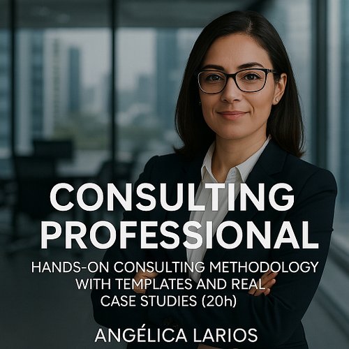 Now available on Teachable! 🎓 
Professional Consulting: Design and sell services that truly convert. 

20 hours • Real cases ...
