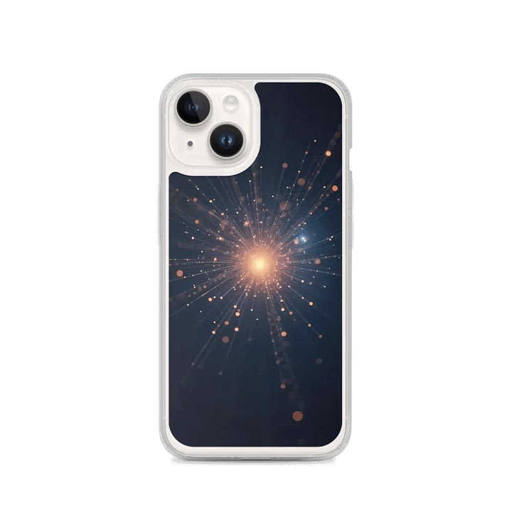 MagSafe® Clear Case for iPhone® – Cosmic Light Outburst product image (4)