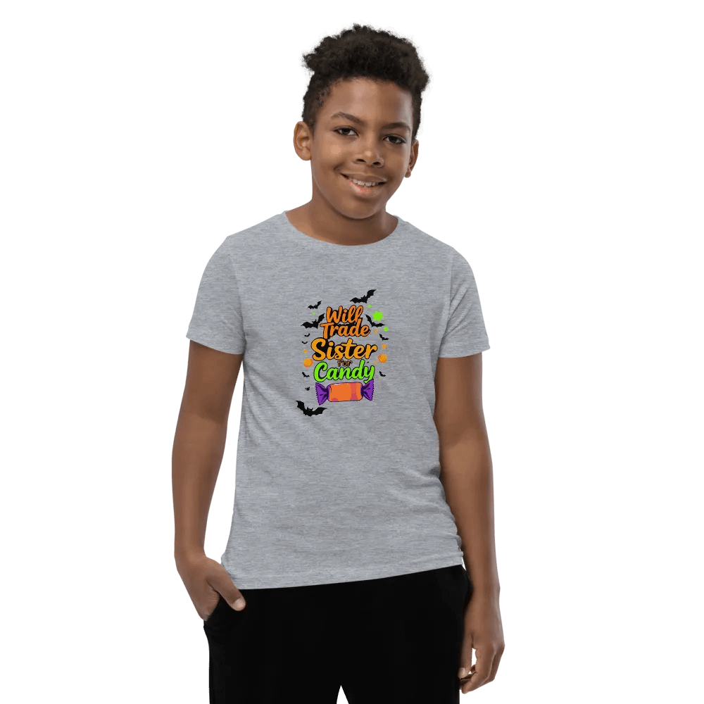 Will Trade Sister For Candy Youth T-shirt product image (7)