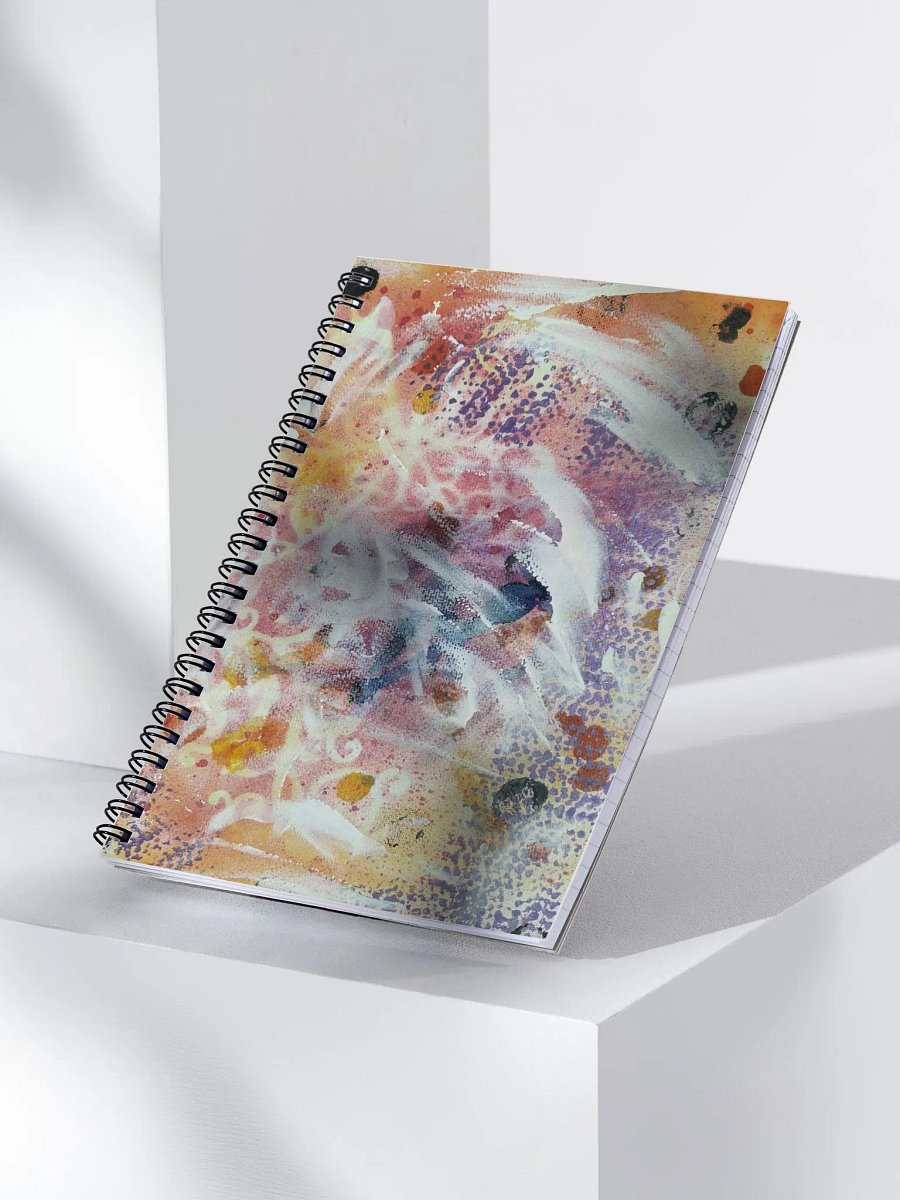 Flourish with Purple Spiral Notebook product image (3)