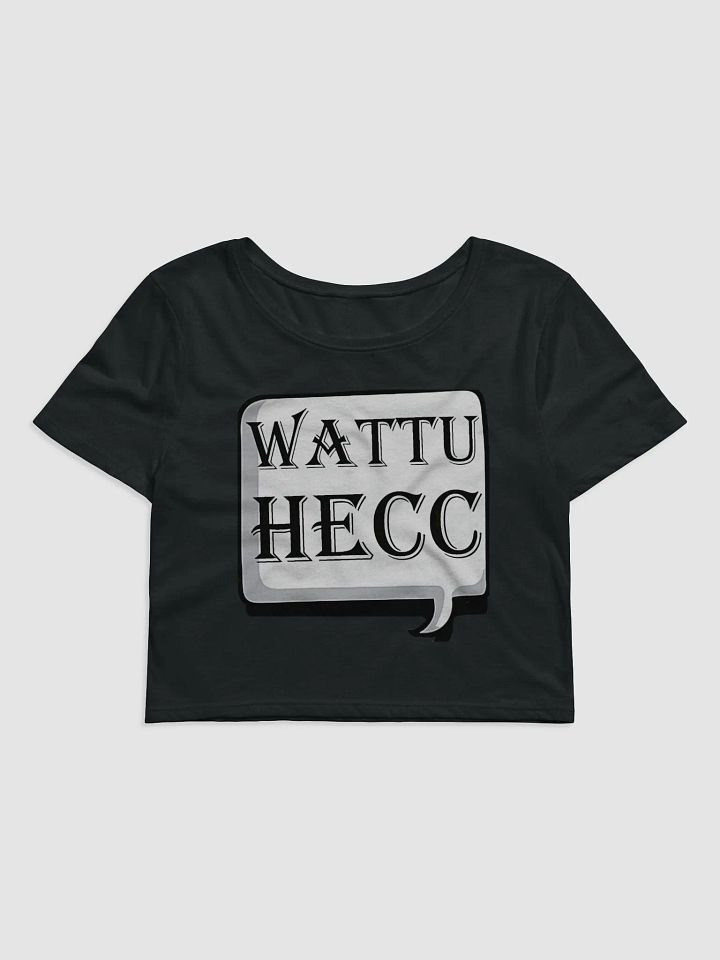 wattuhecc Bella+Canvas Women's Crop Tee product image (1)