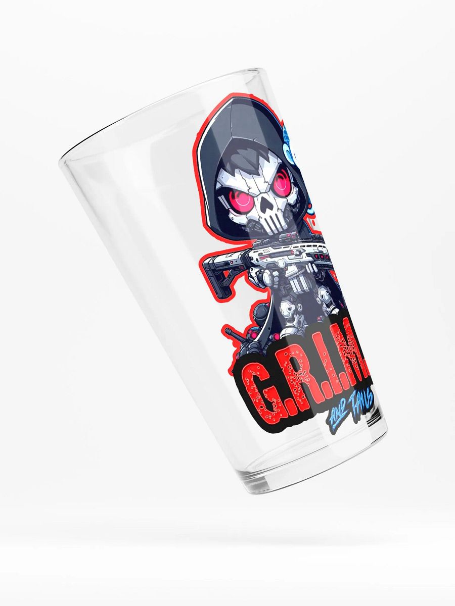 G.R.I.M.M. and Tails Shaker Pint Glass product image (4)