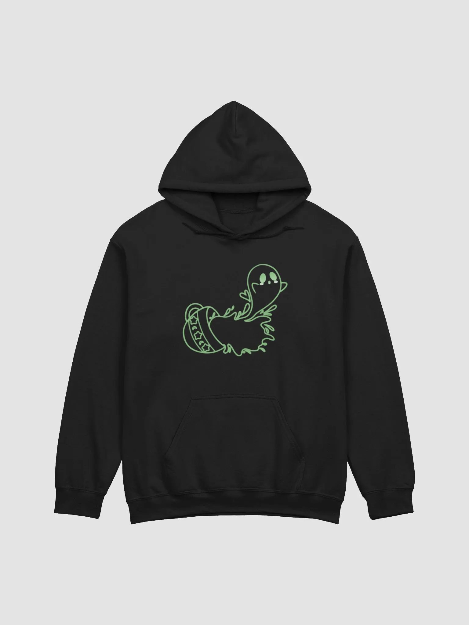 Coffee Ghost Hoodie - Green product image (2)