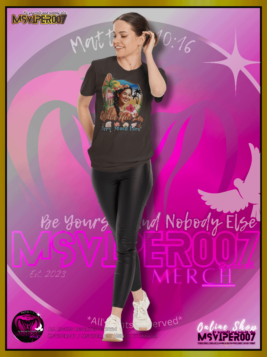 T-Shirt - MsViper007's "Aloha Nui (V2) Loa" Comfort T-shirt by Anna H. product image (6)