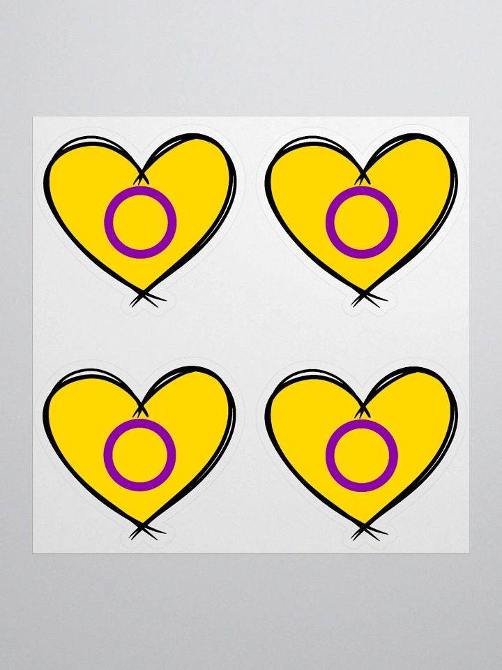 Intersex Pride Stickers product image (1)