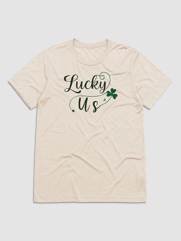 Lucky Us Shamrock St, Patrick's Day Tee product image (2)