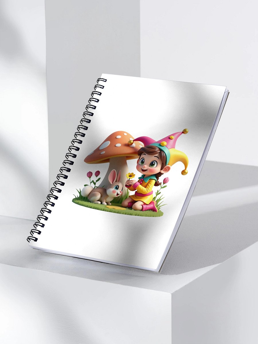 JessyJesty “Hopsie” Bunny Spiral Notebook product image (3)