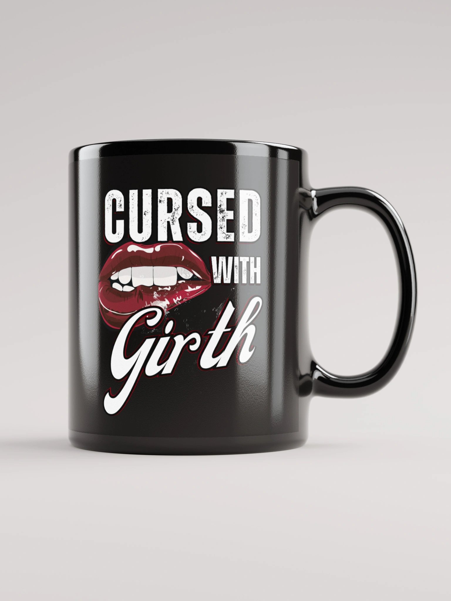 Cursed with Girth Mug product image (1)