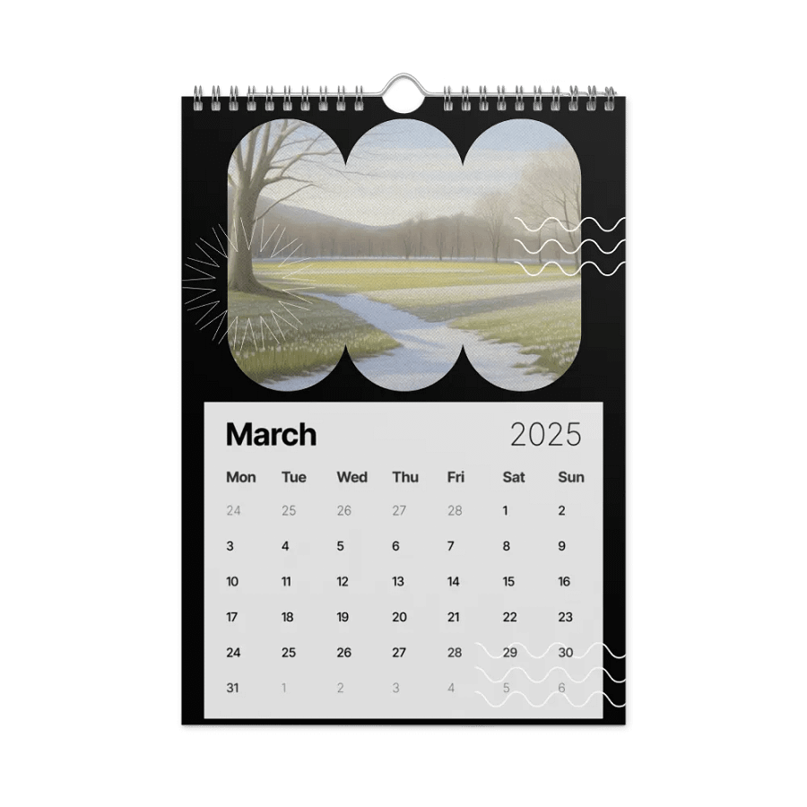 SEASONAL NATURE WALL CALENDAR 2025 product image (9)