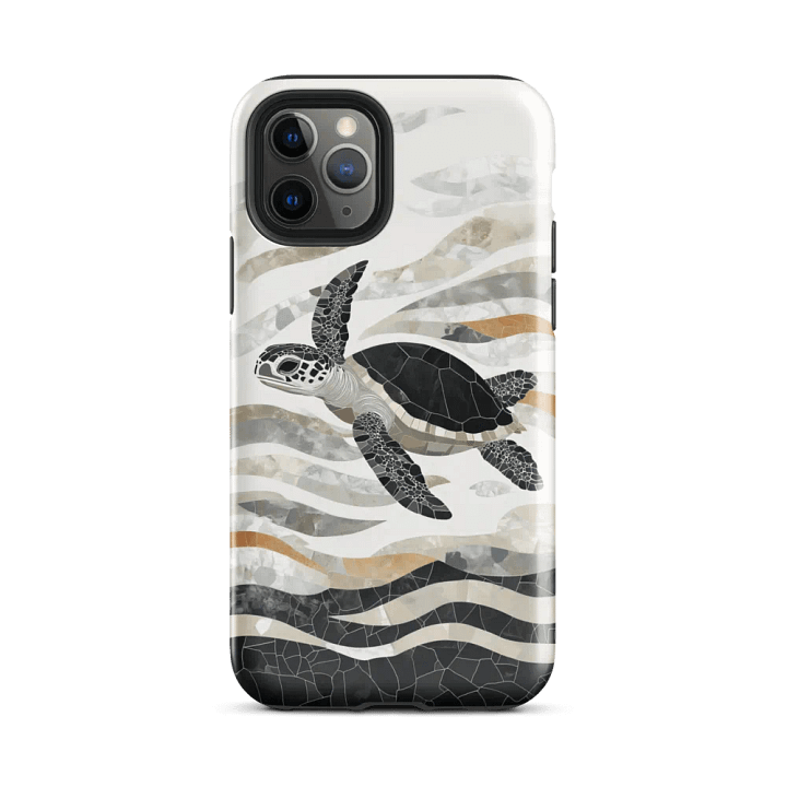 Sea Turtle Mosaic - Tough Phone Case product image (2)
