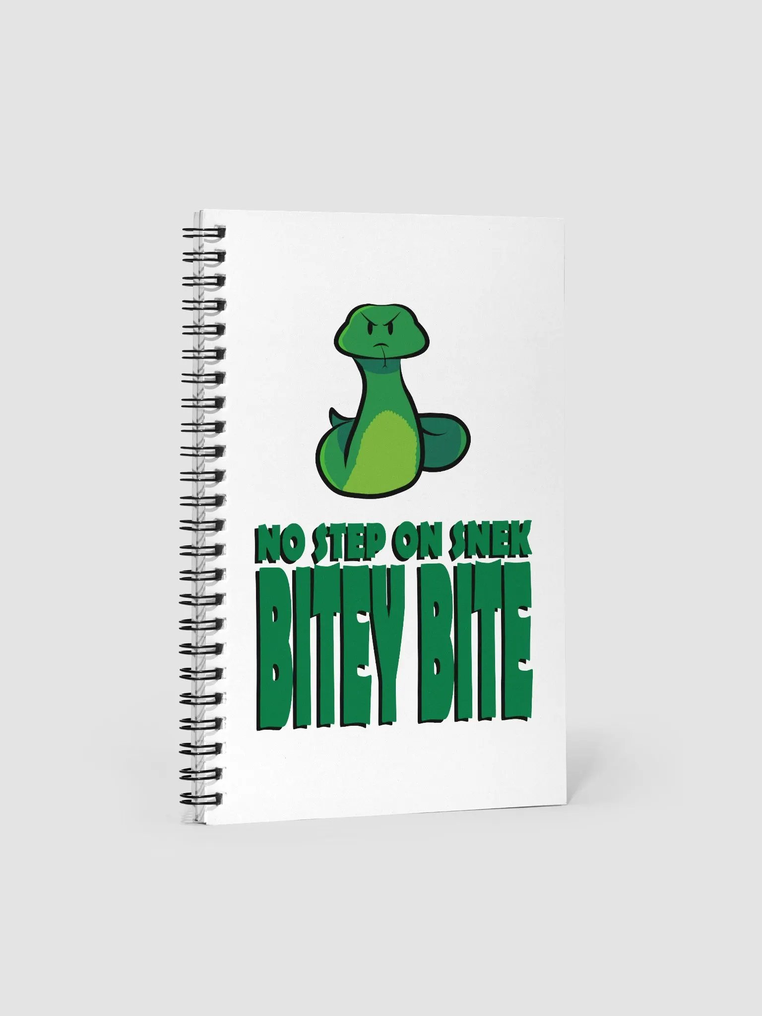 No Step on Snek Notebook product image (1)