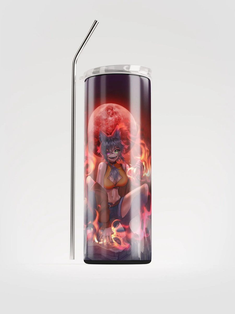 WolfcatRisi Big Bad Wolfcat Stainless Steel Tumbler product image (1)