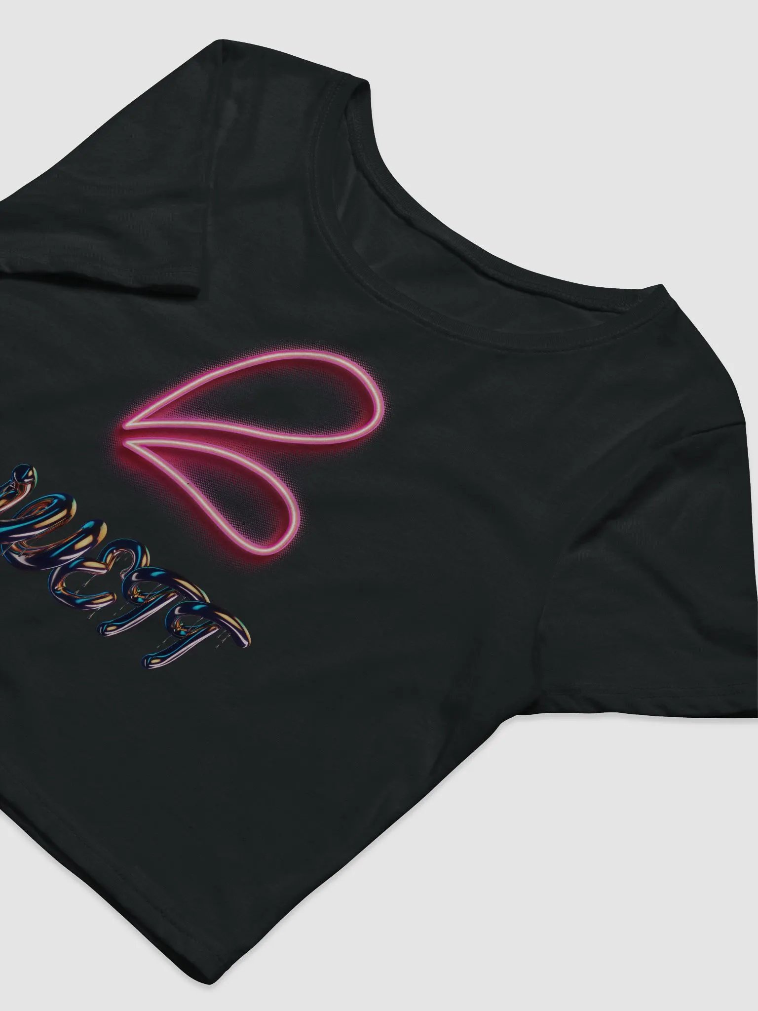 Violet Wings Crop Tee product image (14)