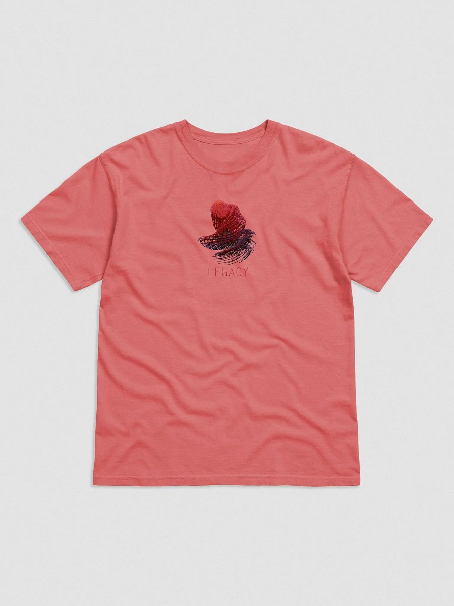 Embroidered Red Voxel Field Tee Shirt product image (5)