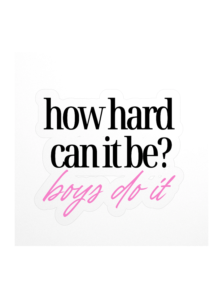 HHCIBBDI Pink Sticker product image (1)