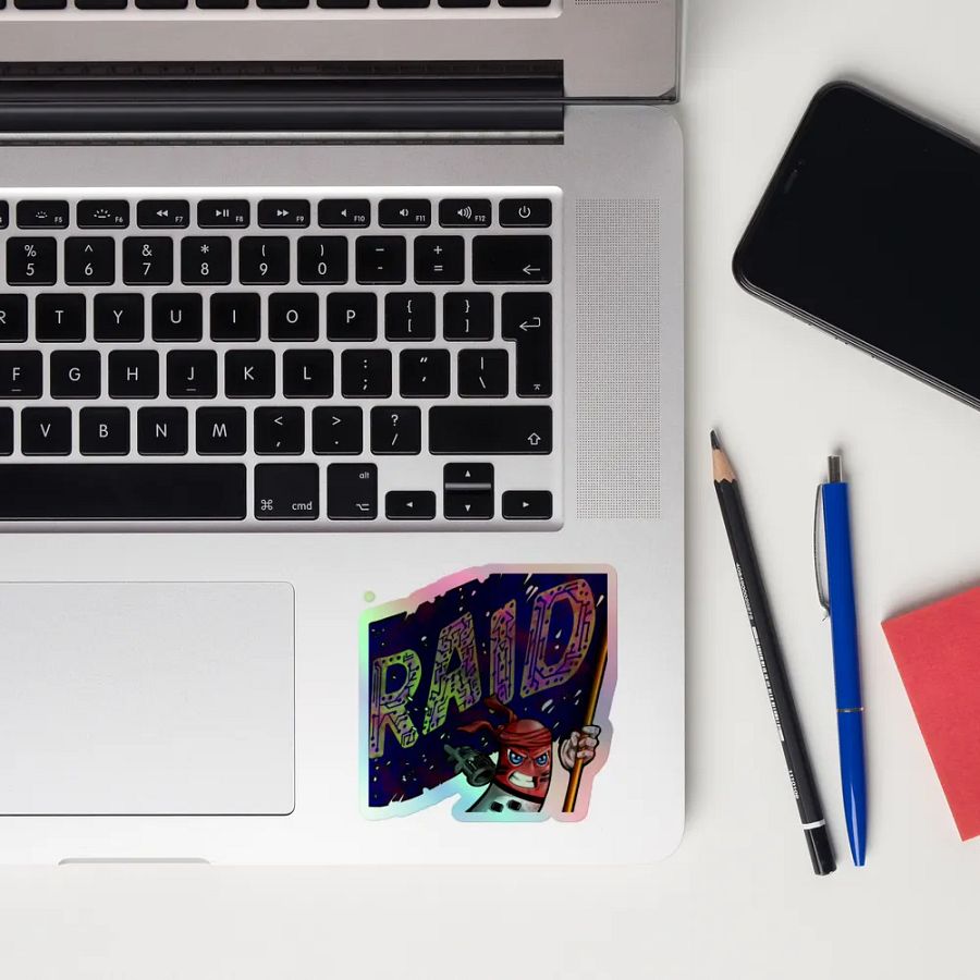 Raid! - Sticker Olografico product image (12)