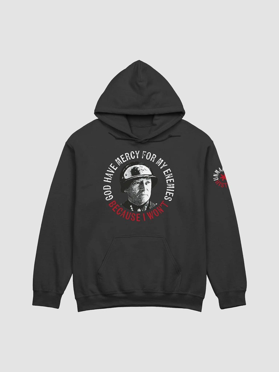 Patton Quote Circle Hoodie - Dark product image (8)