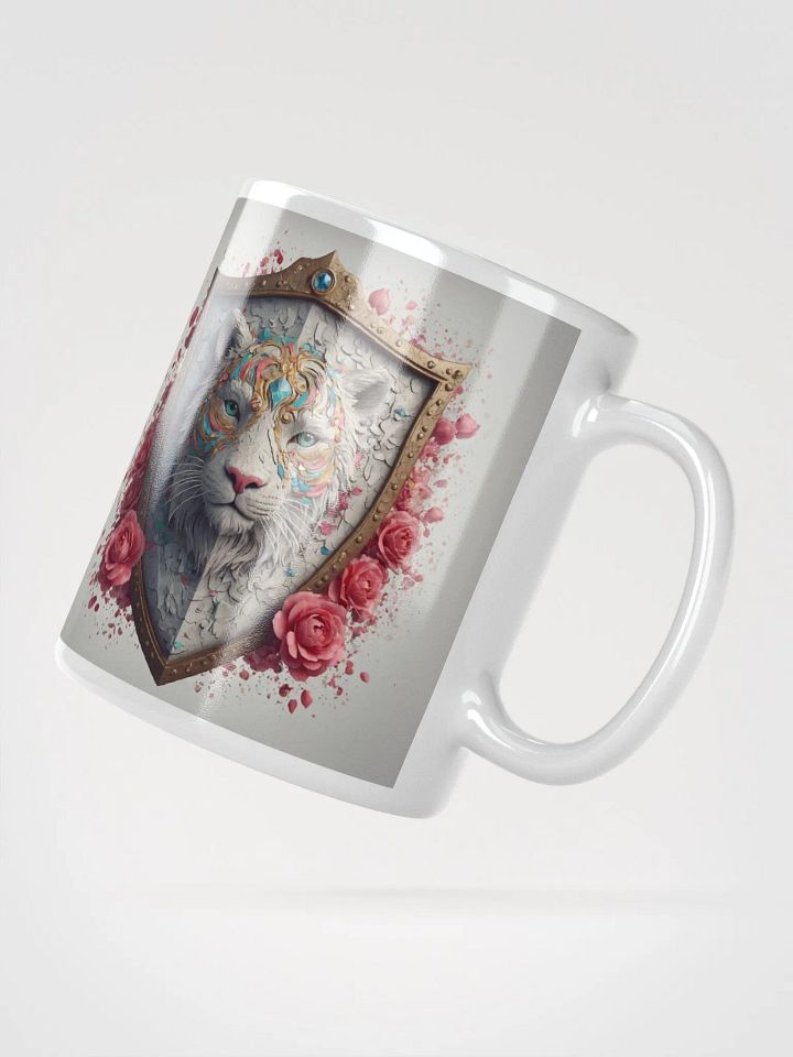 White Tiger Glossy Mug product image (3)