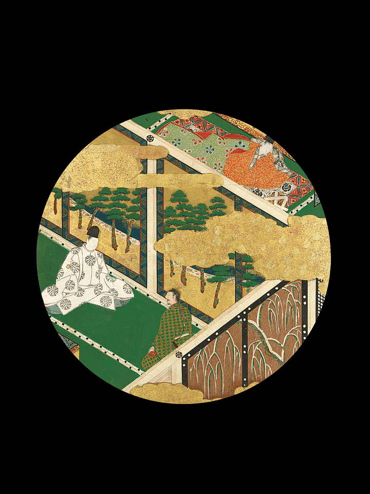 Elegant Japanese Art. Hardcover JournalBook® product image (1)