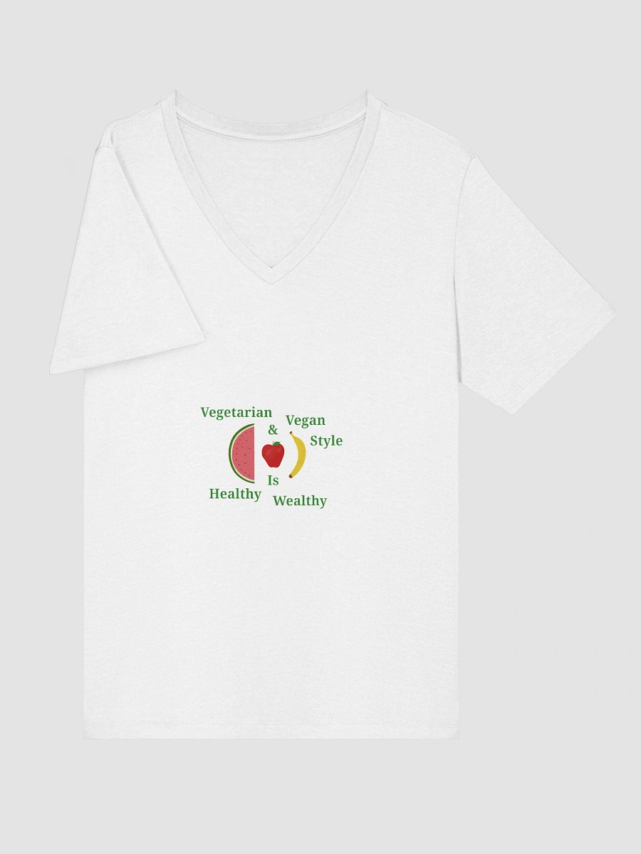Healthy Wealthy V-Neck Tee product image (5)