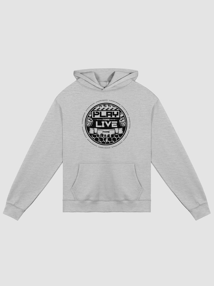 Play More Live More Unisex Premium Oversized Hoodie product image (1)