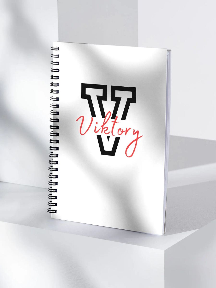 Notebook (red & black logo) product image (4)
